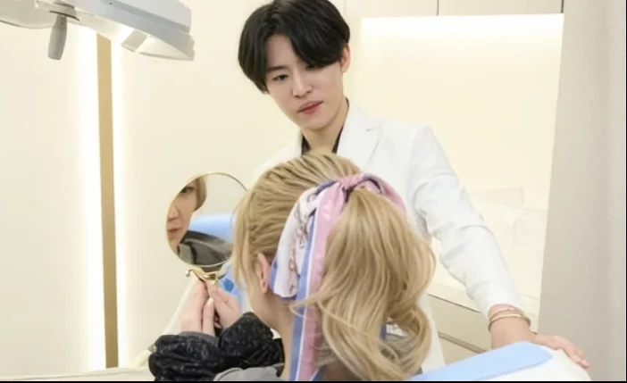 施術中の様子